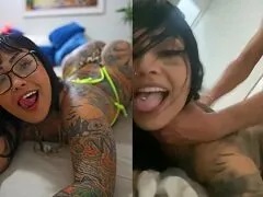 Jéssica Aryel transando de quatro gemendo de tesão em vídeo caseiro