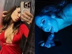 Renata Frisson Mulher Melão boquete e fodendo no gloryhole com consolos